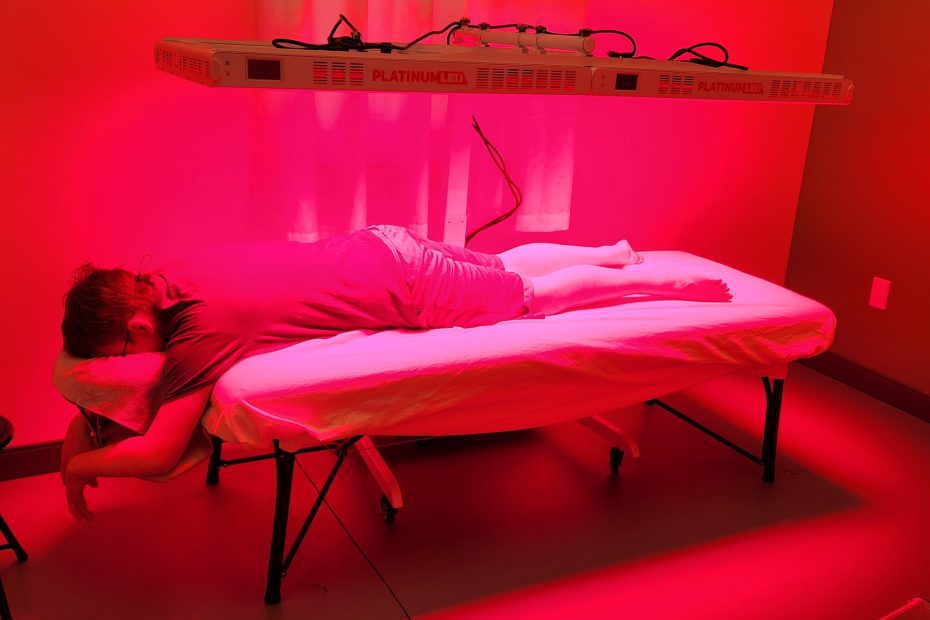 Red Light Therapy Session